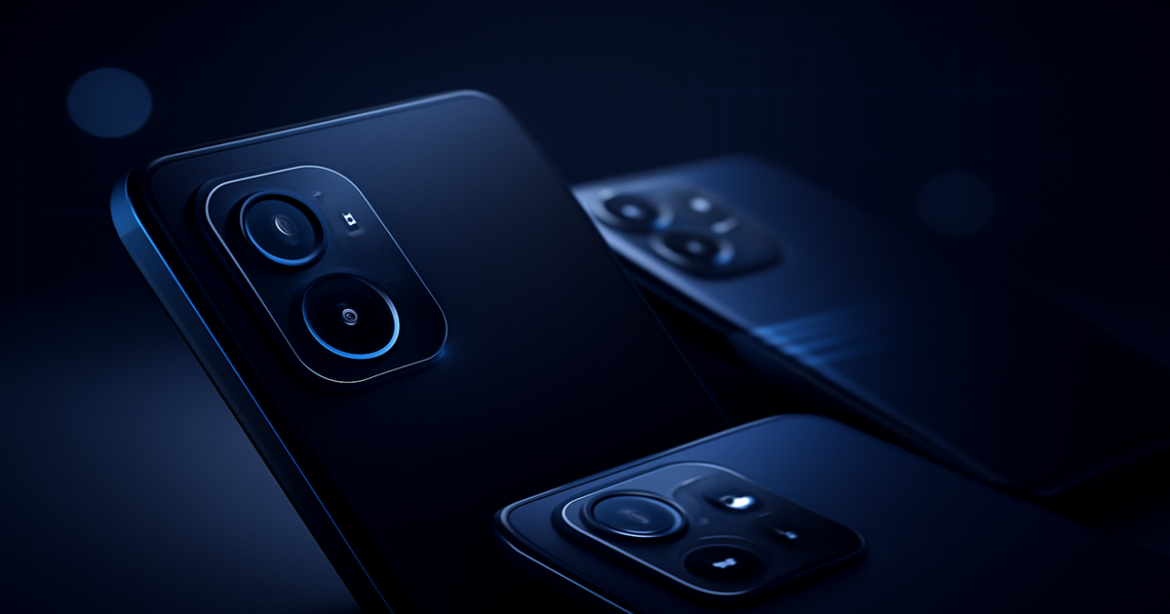 Best smartphones for photography—studio shot highlighting camera sensor, stabilization, aperture behavior, and RAW support.