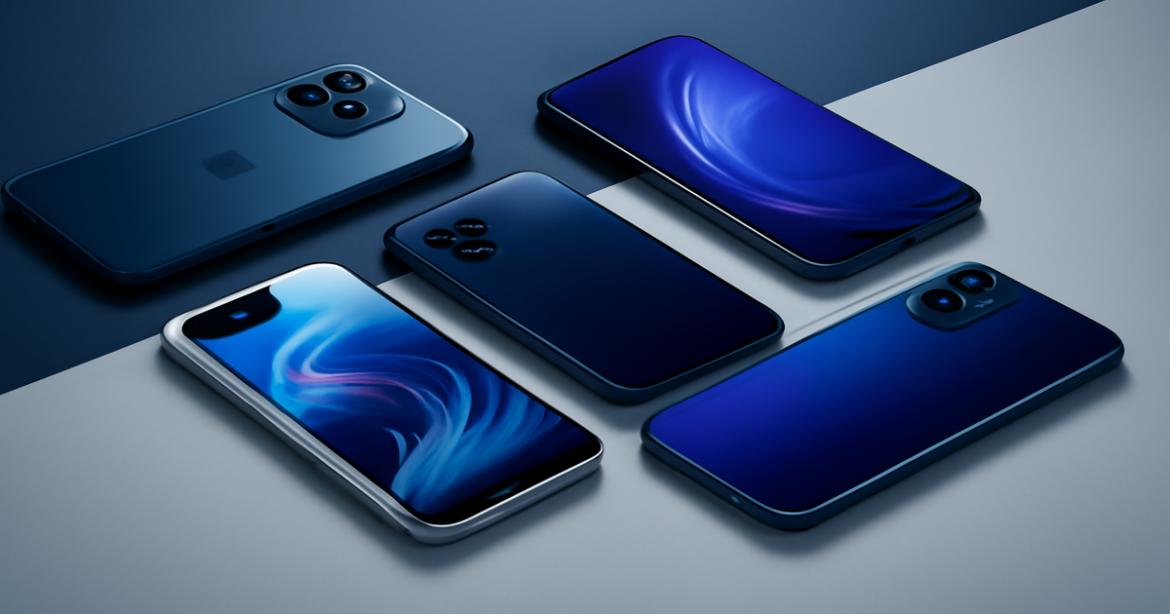 Explore лучшие смартфоны 2023 in this visually stunning image of top smartphone models.