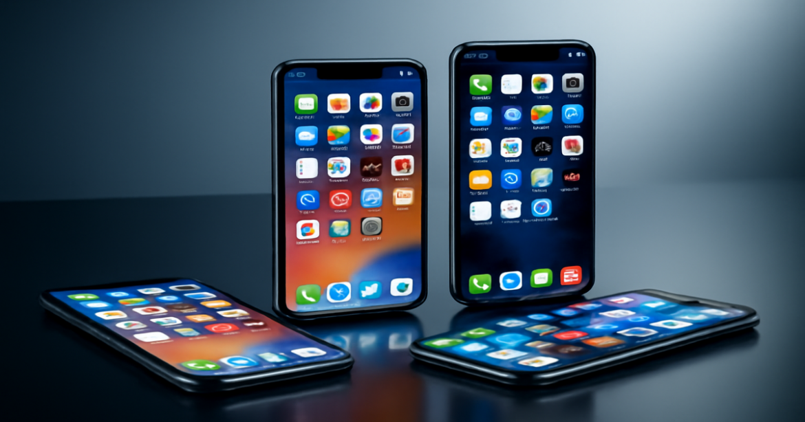 Explore the latest smartphone reviews from 2023 in this professional image featuring modern gadgets.