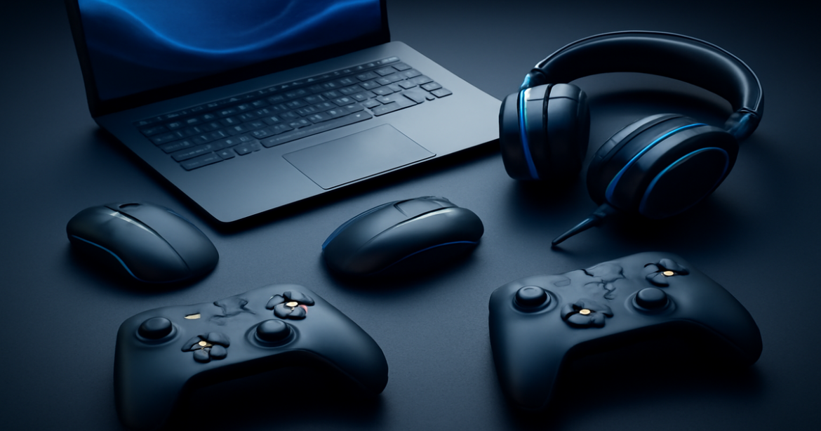 Explore the latest gadgets for gamers in 2023, showcasing innovative technology and design.