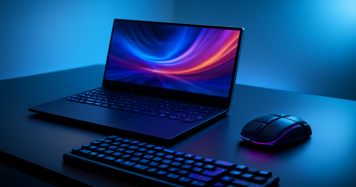 Explore the latest геймерские технологии with a modern gaming setup showcasing cutting-edge gadgets.