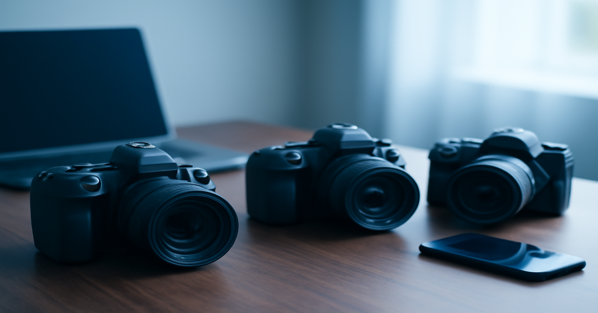 Explore the best фотоаппараты для начинающих in a modern and professional setting.