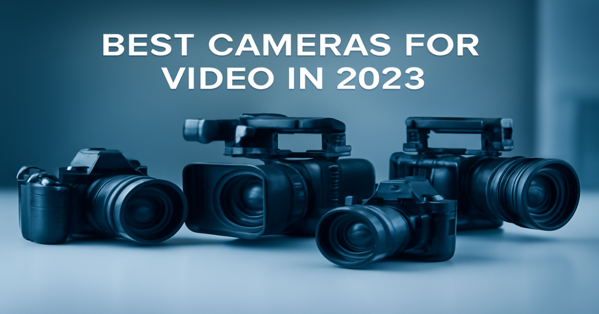 Explore the best cameras for video in 2023 with this professional showcase of high-quality gadgets.