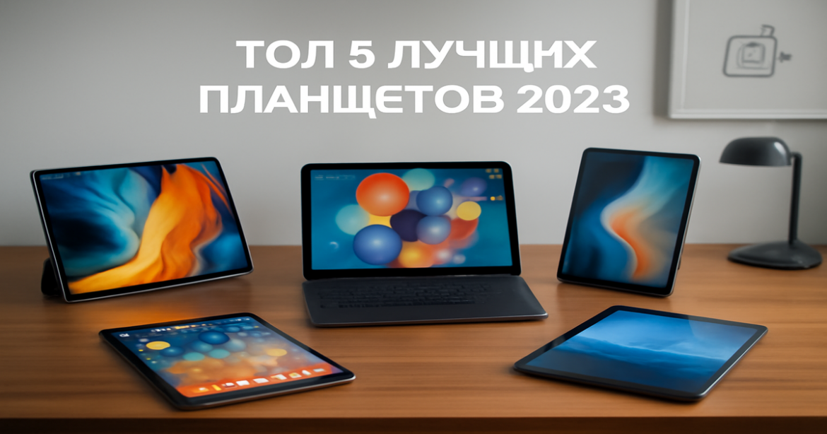 Discover the лучшие планшеты 2023 for work and entertainment in a modern workspace setting.