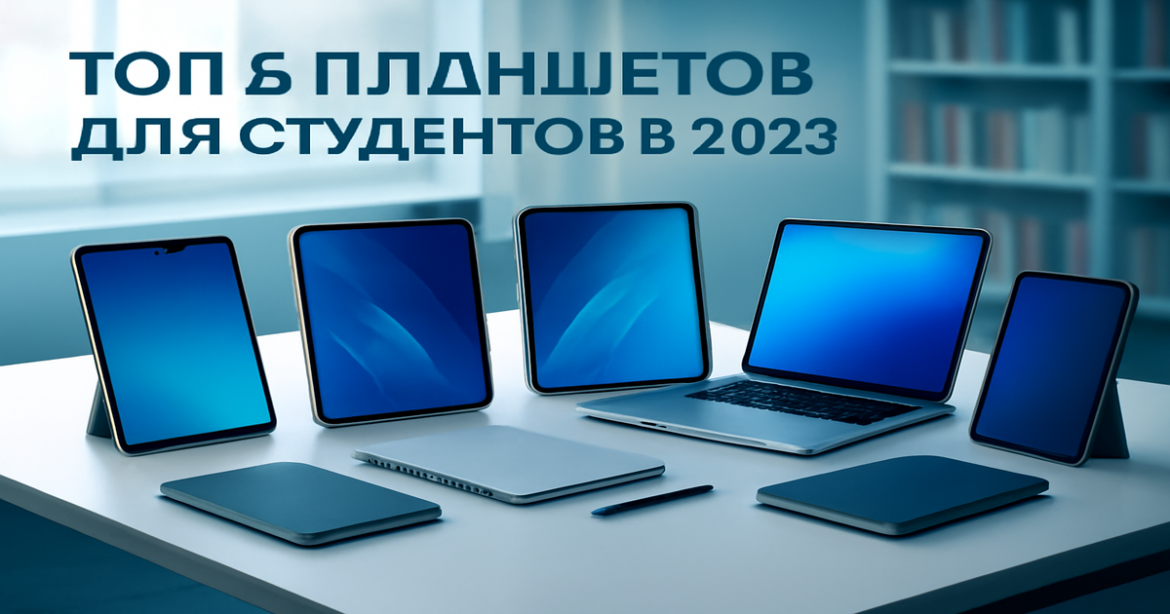 Explore the top 5 планшеты для студентов in 2023, showcasing modern gadgets for effective studying.